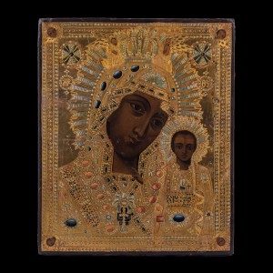 Virgin Mary of Kazan peterburskaya 001/0022 d