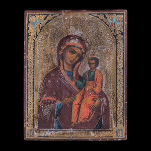 Icon Virgin Mary Iverskaya 001/0032 D