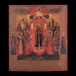 Icon Virgin Mary Skarbyash 001/0041 D