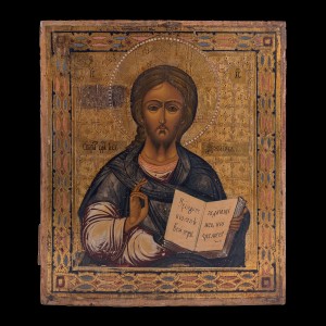 Icon of jesus Christ Pentocrator ( the Teacher) 001/0069 D