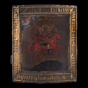 St Micheal on the horse 001/0079 d