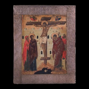 Icon of Crucifixion  of Jesus 001/0106 D
