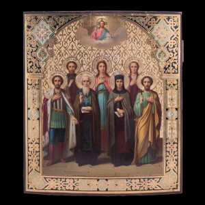 Icon of Russian Saints 001/0135 D