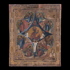 Icon of Burning Bush Virgin Mary 001/0173 S5