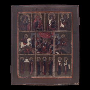 Icon of Saints and Virgin Maries 001/0201 D