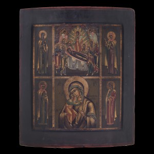 Icon of Dormicion of virgin Mary 001/0249 D