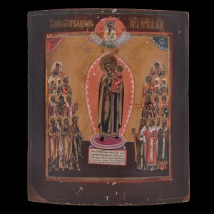 Icon Virgin Mary Skarbyash 001/0261 D