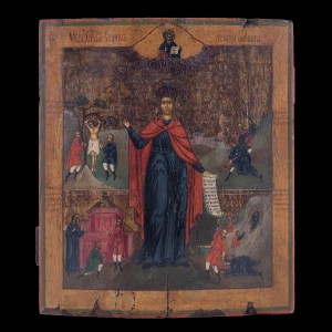 Icon Calendar .of   Saint Barbara  001/0265 D