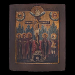 Icon of Crucifixion of Christ 001/0271 D