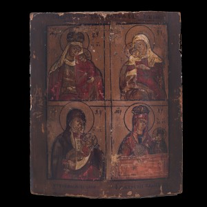 Quadrate Icon of Virgin Mary 001/0293 S 5