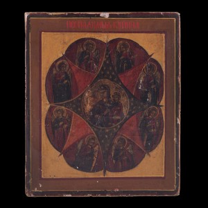  Icon of Burning Bush  Virgin Mary 001/0309 D