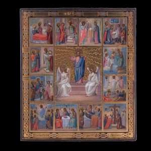 Icon Calendar of Christ 001/0332 D