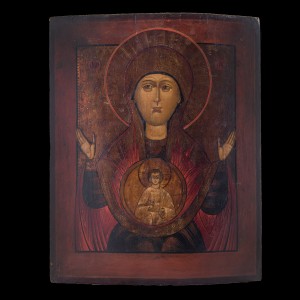 Icon Virgin Mary Znamenia 001/0343 S2