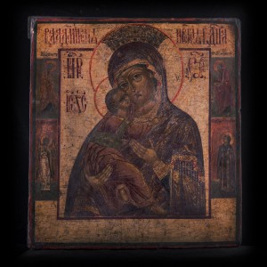 Icon Viring Mary of Vladimir 001_393 D