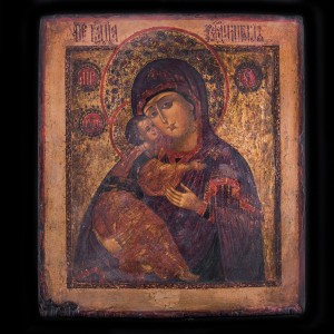 Icon Virgin Mary of Vladimir 001_411 D