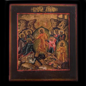 Icon Resurrection of Jesus 001_417 D 