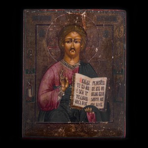 Icon Jesus Christ pentocrator  001_490 D