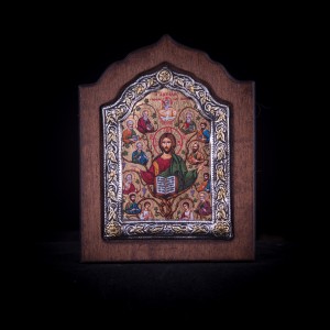 002/0050 Silver icon of the tree of life 