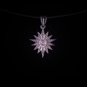 003/0259  Star of bethlehem with diamonds