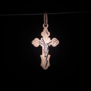 003/0292  Orthodox gold cross