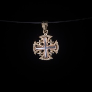 003/0295  Jerusalem cross 14k 