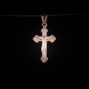 003/0299 Orthodox gold cross