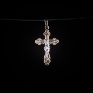 003/0300  Orthodox gold cross