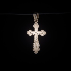 003/0311Orthodox  gold cross