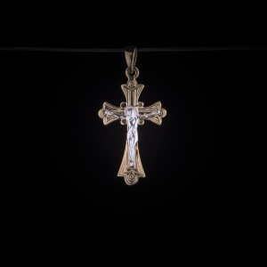 003/0313  Orthodox gold cross