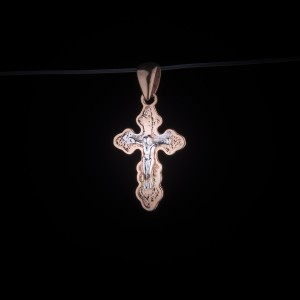 003/0320 Orthodox  gold cross