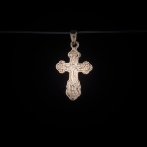 003/0323   Orthodox gold cross