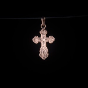 003/0325  Orthodox gold cross