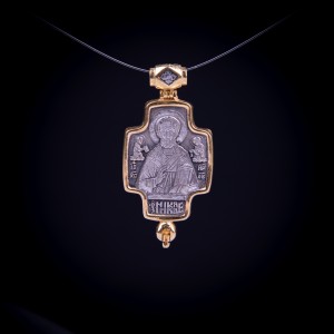 003/0037 Silver gold plating medal