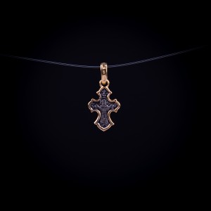 003/0067 Silver gold plating cross