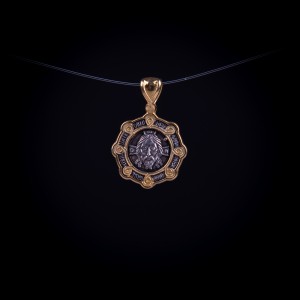 003/0077 Silver gold plating medal