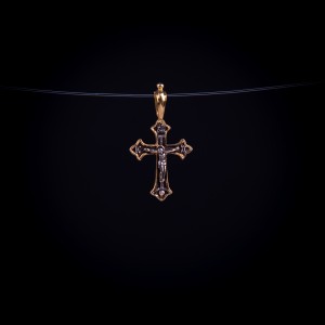 003/0092  Silver gold plating cross