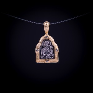 003/0121  Silver gold plated medal