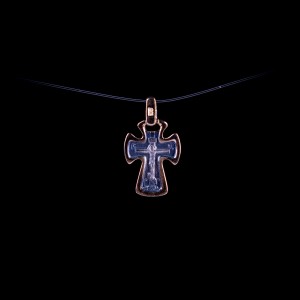 003/0148 Silver gold plating cross
