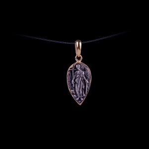 003/0154  Silver gold plated medal