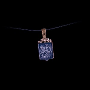003/0162  Silver gold plated medal