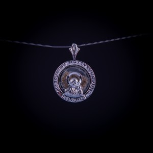 003/0168 Silver medal of virgin Mary