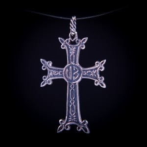 003/0169 Silver Armenian cross