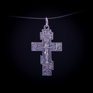 003/0181silver orthodox cross 