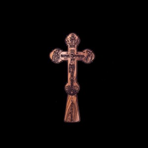 004/0002  Olive wood blessing cross