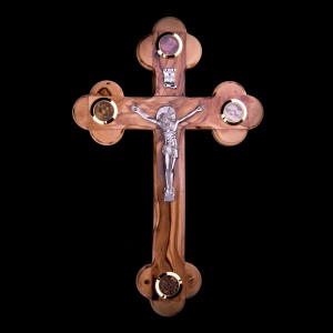 004/0004 Olive wood cross