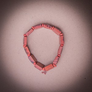 005/0018 Wooden   bracelet with icons 