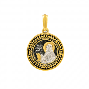 003/00407 gold on silver seraphim medal 