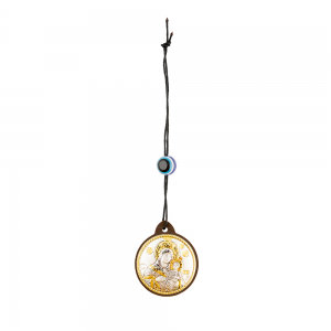 002/0056 Silver icon of virgin Mary 