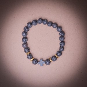 005/0023 black stone bracelet 